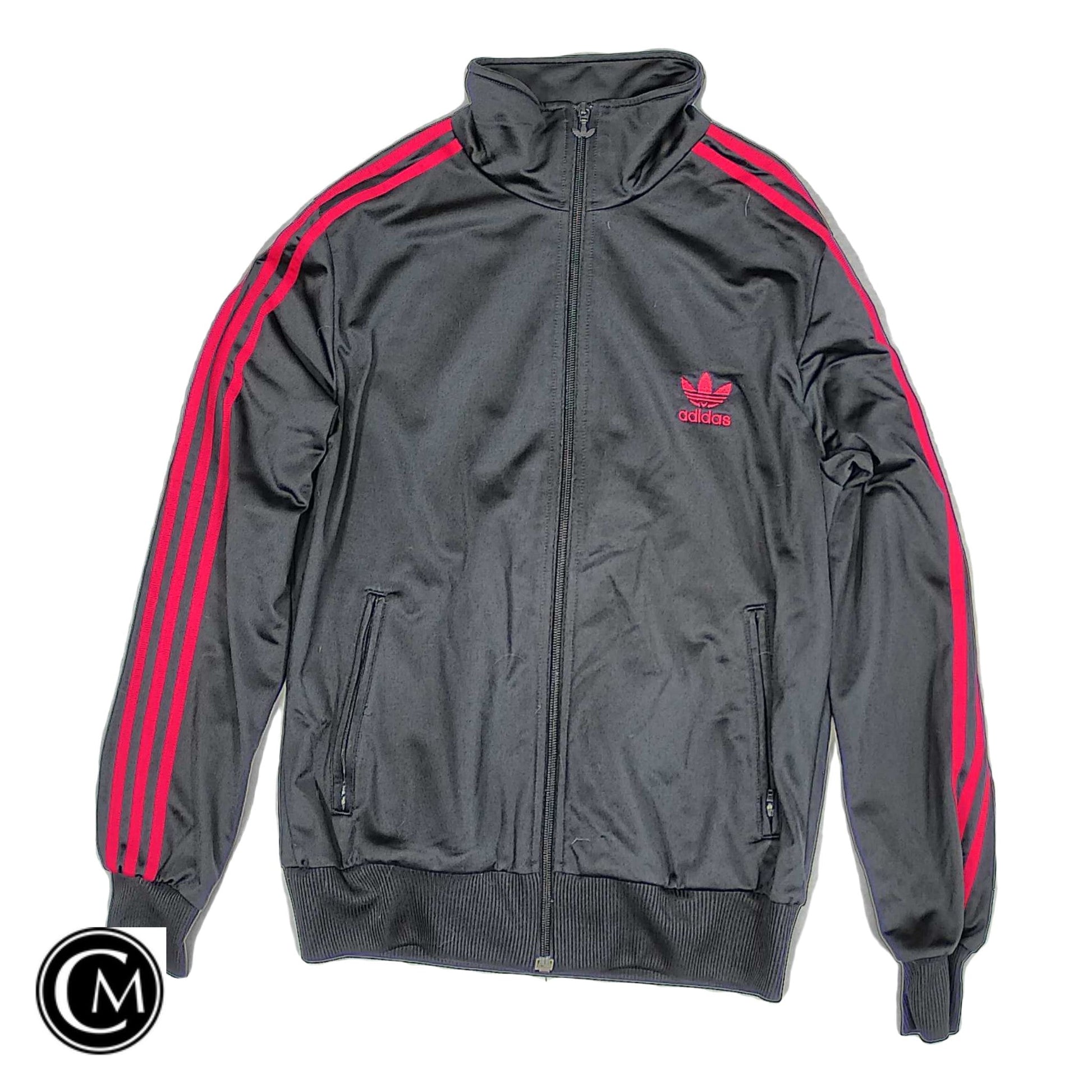 Pants Suit 2pc By Adidas In Black & Pink, Size: L image 2