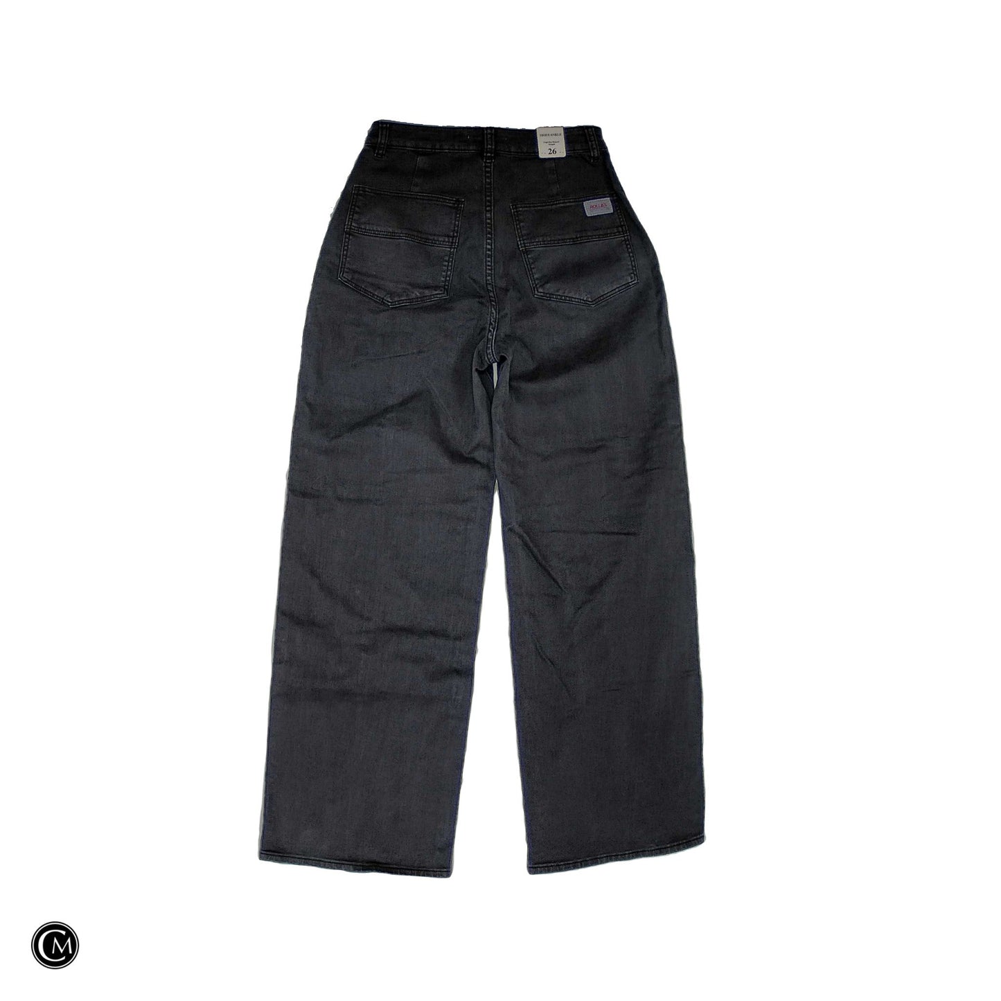Jeans Wide Leg By Rollas In Grey, Size: 2