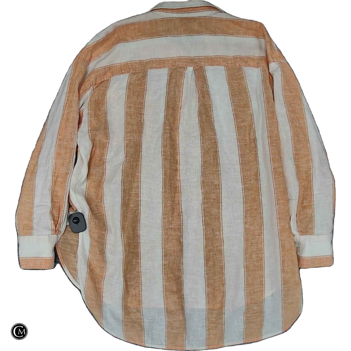 Top Ls By Maeve In Orange & White, Size: L