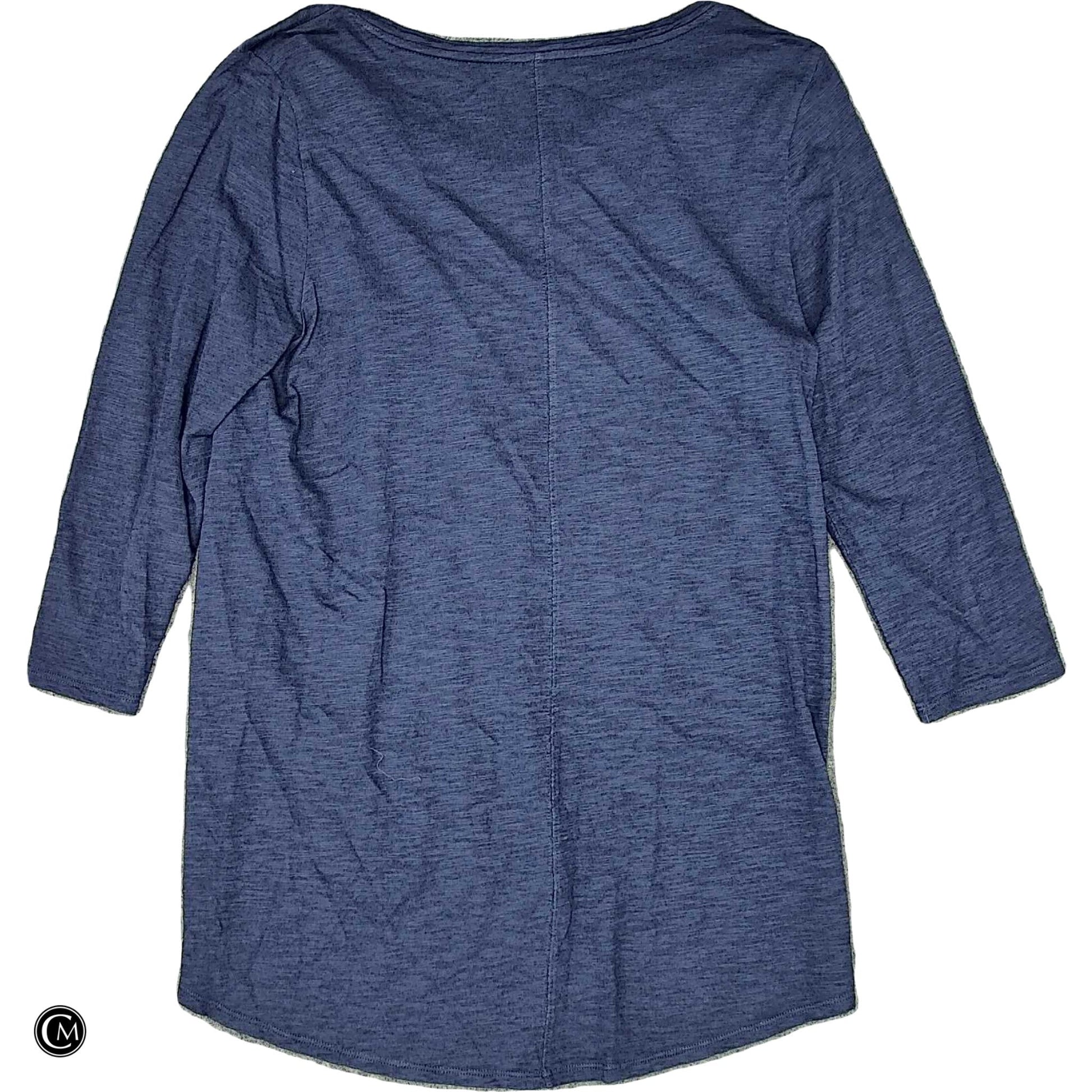 Top Ls Basic By Chicos In Navy, Size: M image 2