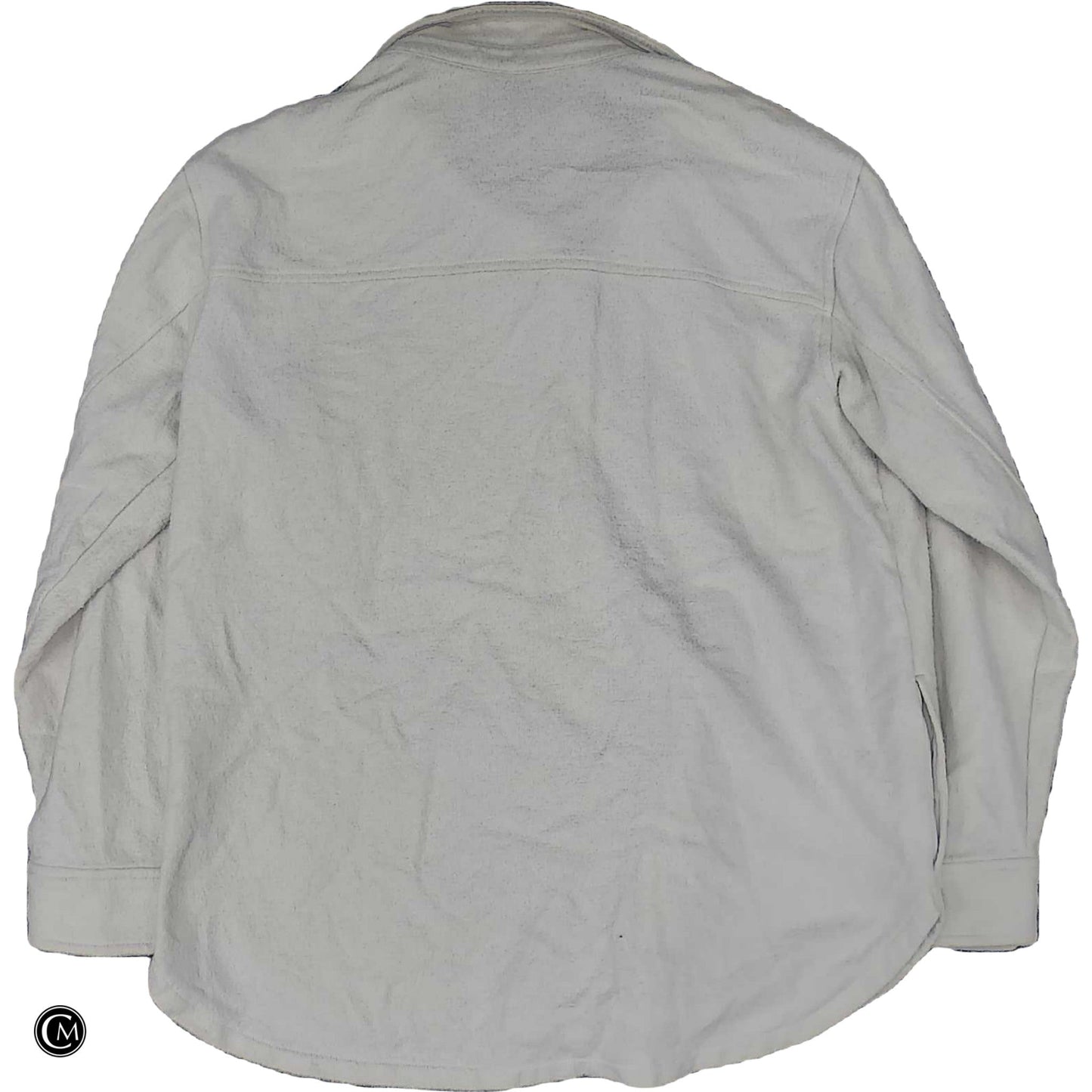 Jacket Shirt By Sonoma In Cream, Size: M