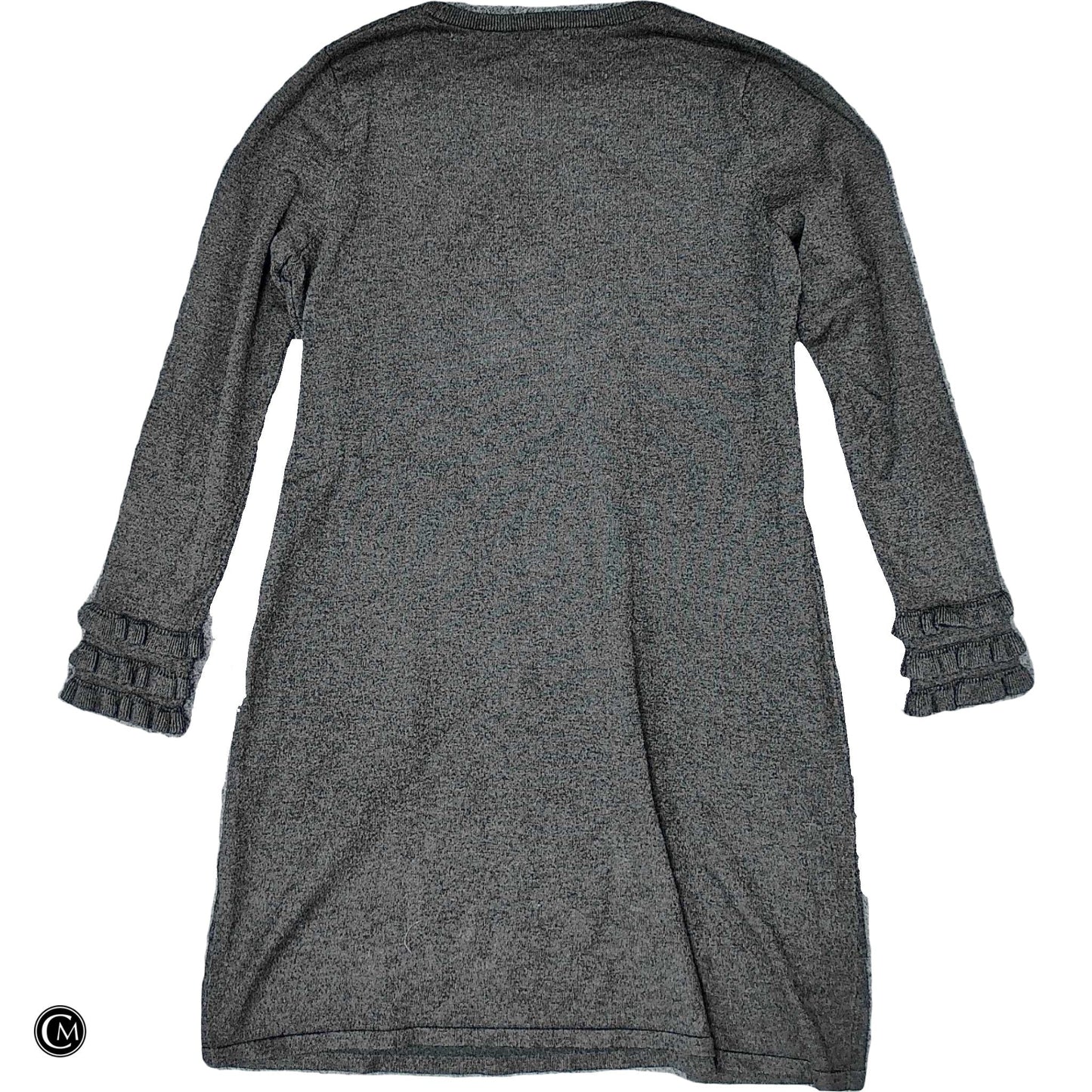Dress Sweater By Calvin Klein In Grey, Size: L