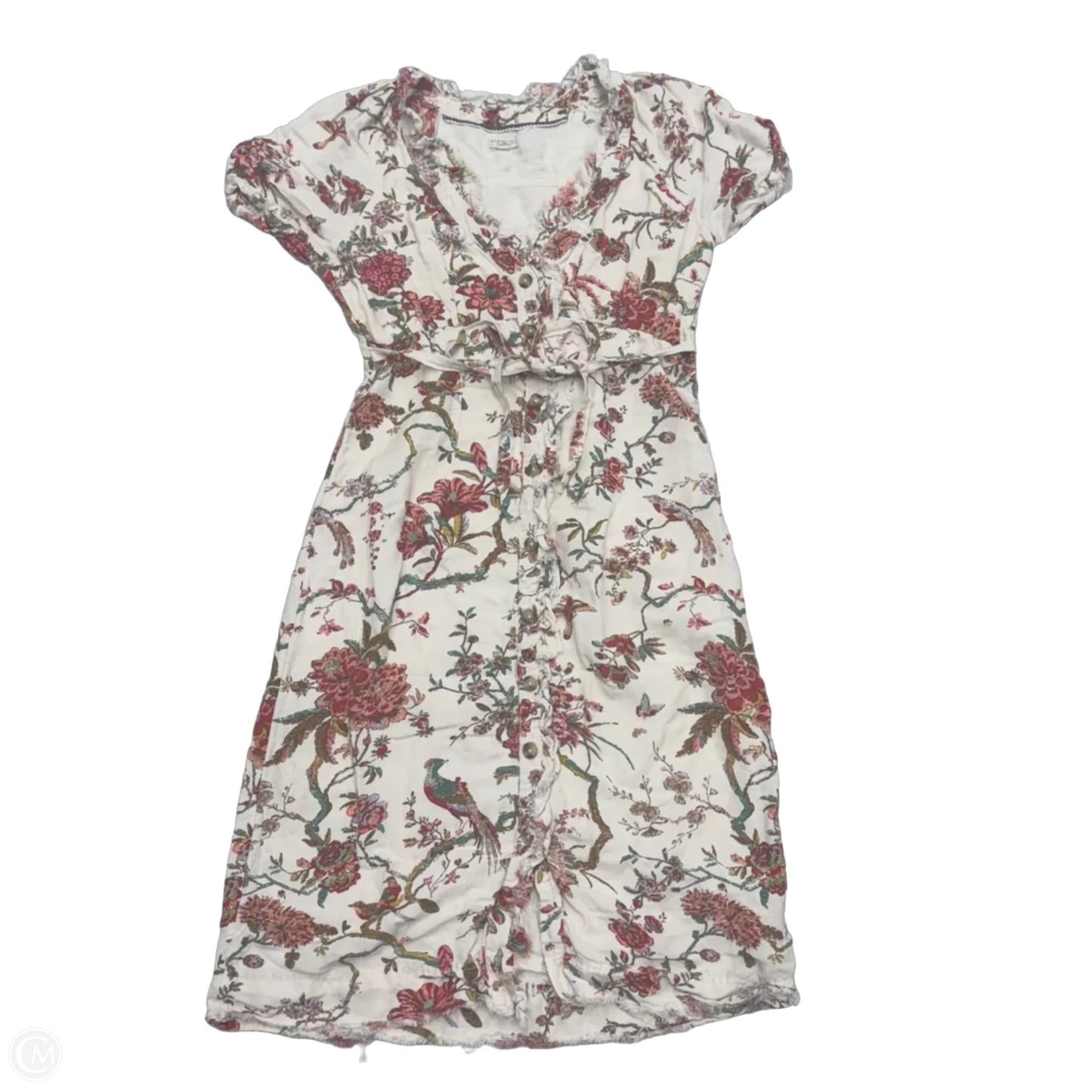 Dress Casual Midi By Pilcro In Floral Print, Size: S