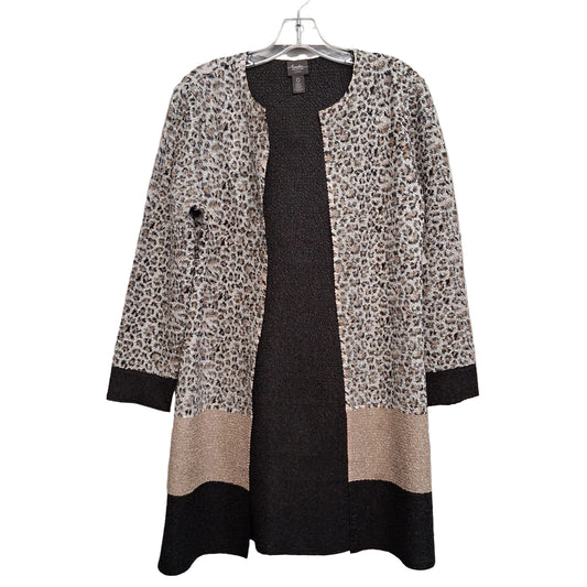 Cardigan By Chicos In Animal Print, Size:S