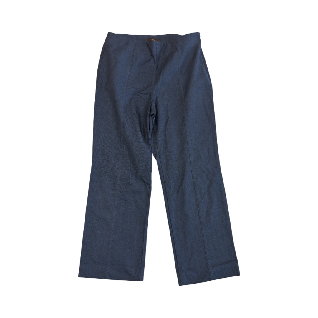 Pants Cropped By Ann Taylor In Blue, Size:6P