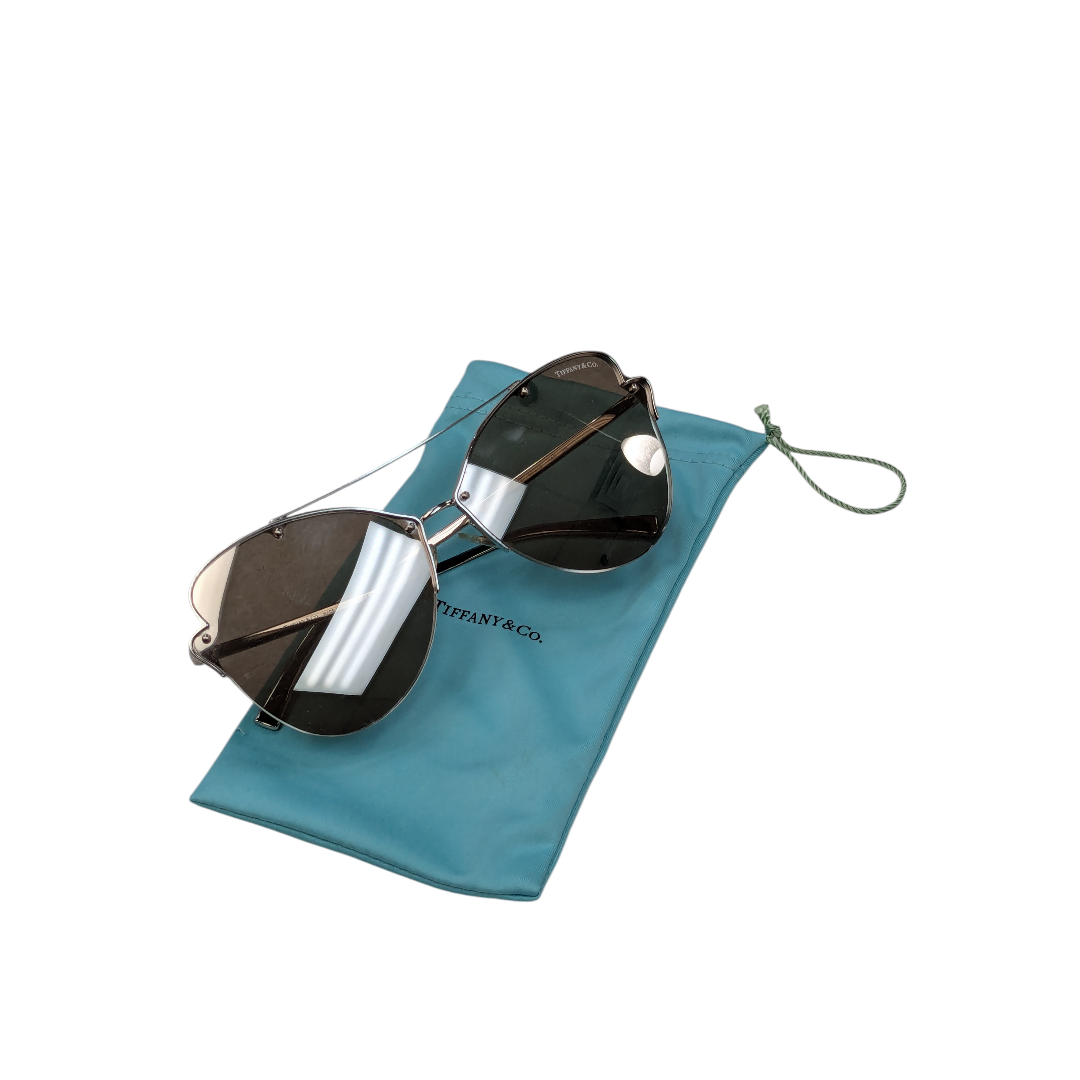 Sunglasses Luxury Designer By Tiffany And Company In Silver