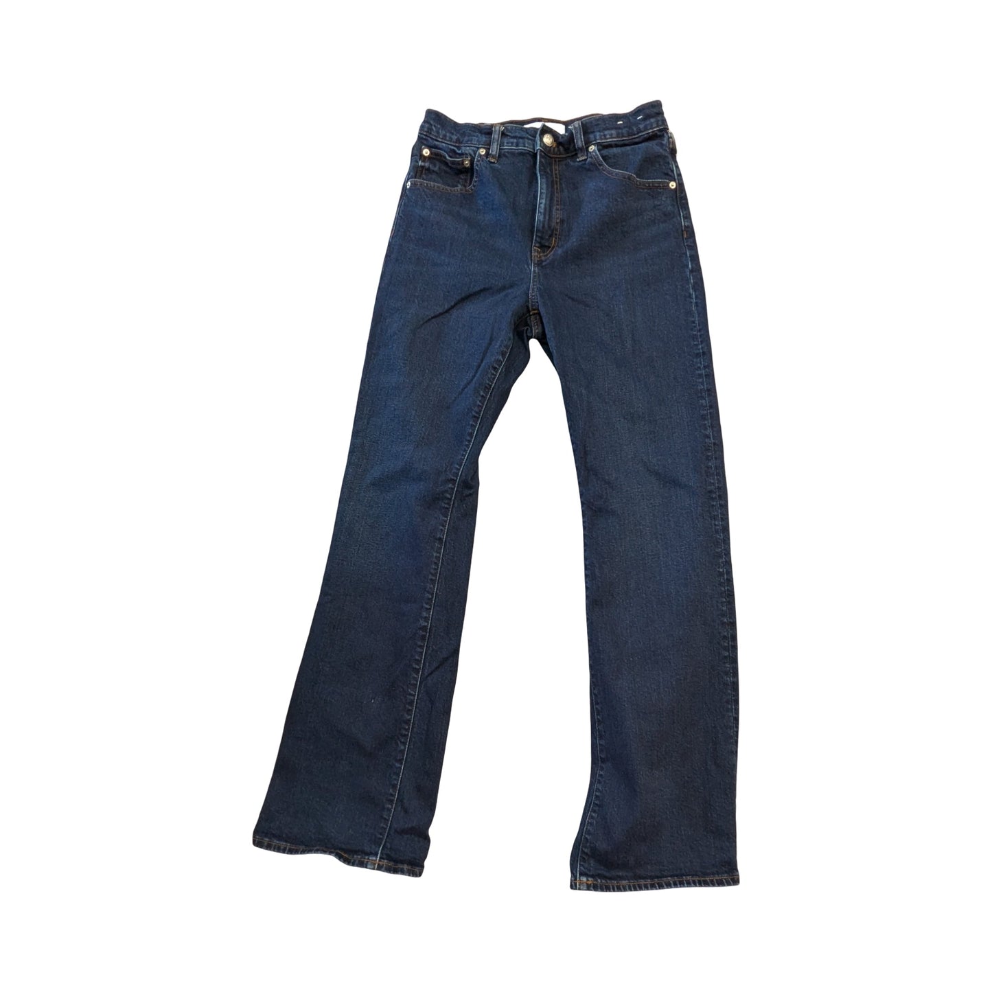 Jeans Boot Cut By Madewell In Blue Denim, Size:6
