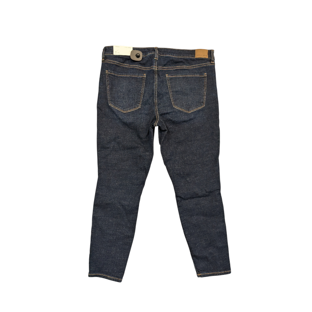 Jeans Skinny By American Eagle In Blue Denim, Size:14