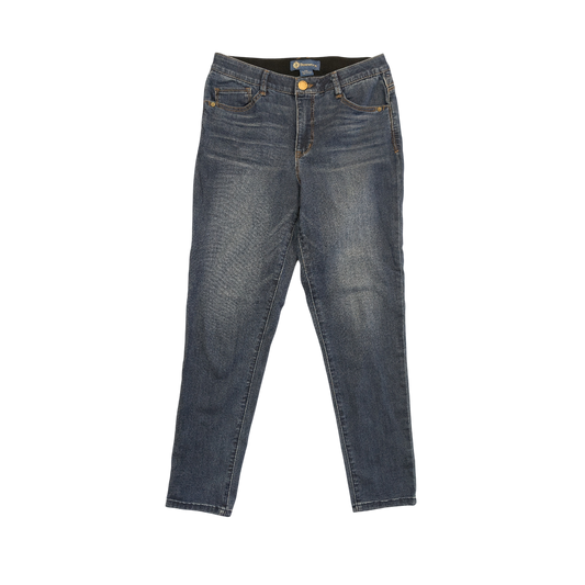 Jeans Straight By Democracy In Blue Denim, Size:10