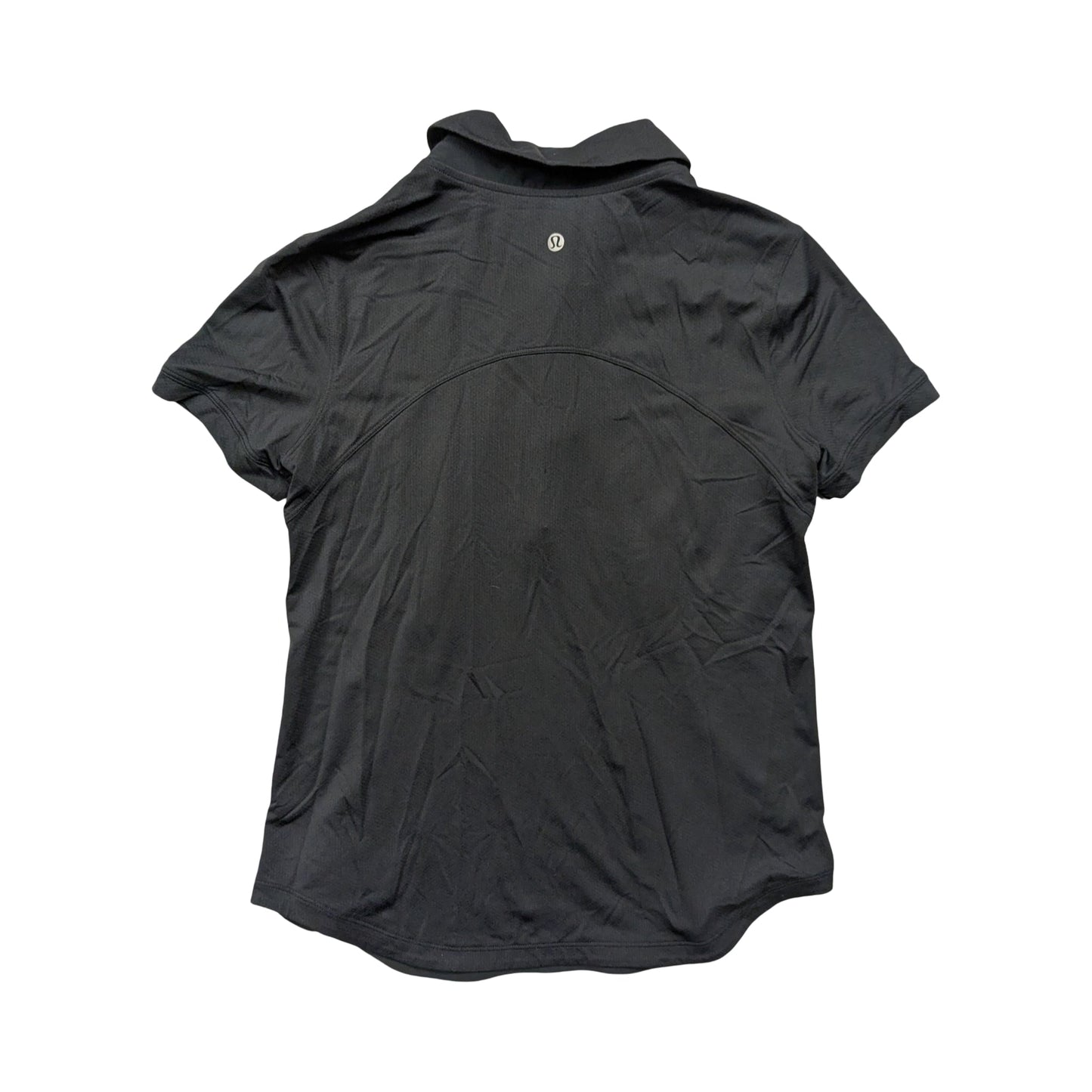 Athletic Top Ss By Lululemon In Black, Size:6