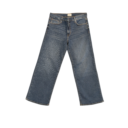 Jeans Wide Leg By Hudson In Blue Denim, Size:10
