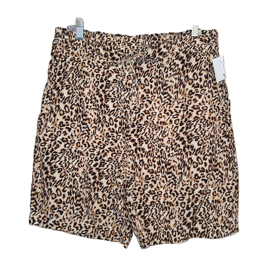 Shorts By Chicos In Animal Print, Size:12