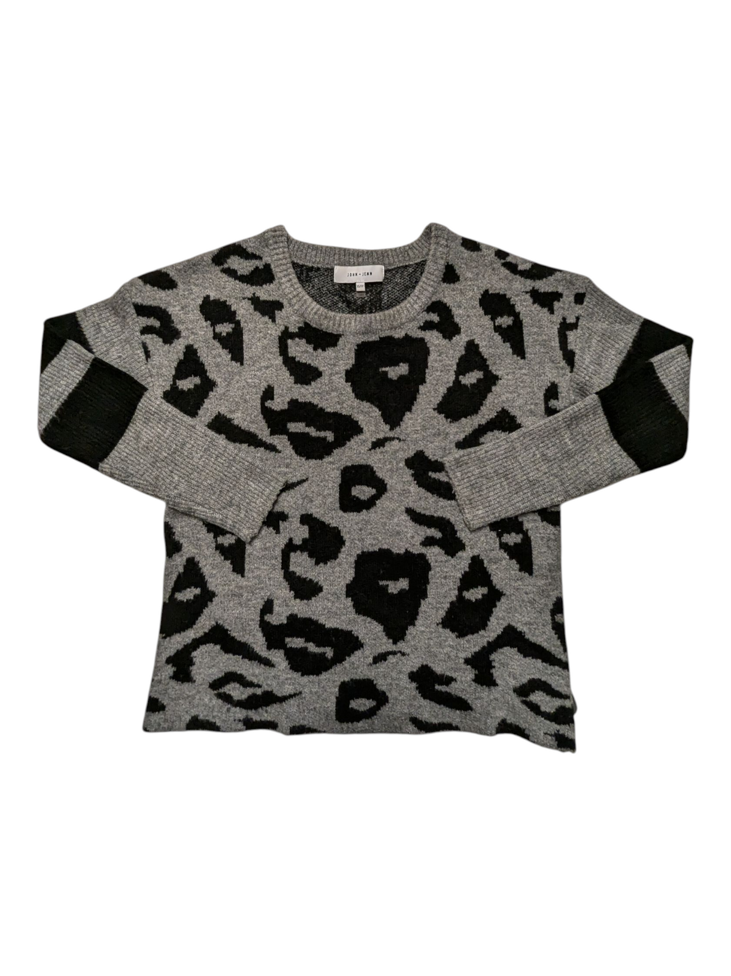 Sweater By John + Jenn In Black & Grey, Size:Xs