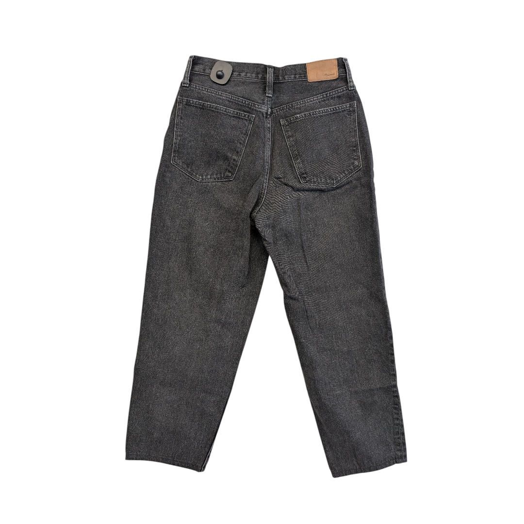 Jeans Boyfriend By Madewell In Black Denim, Size:4