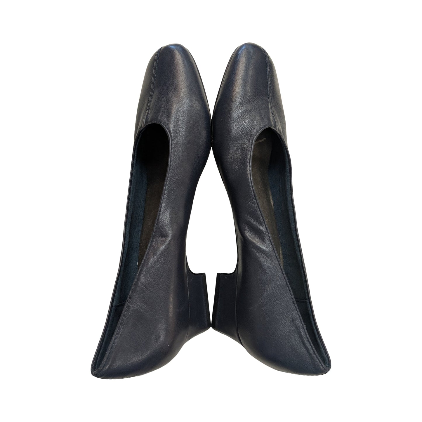 Shoes Flats By Trotters In Navy, Size:10