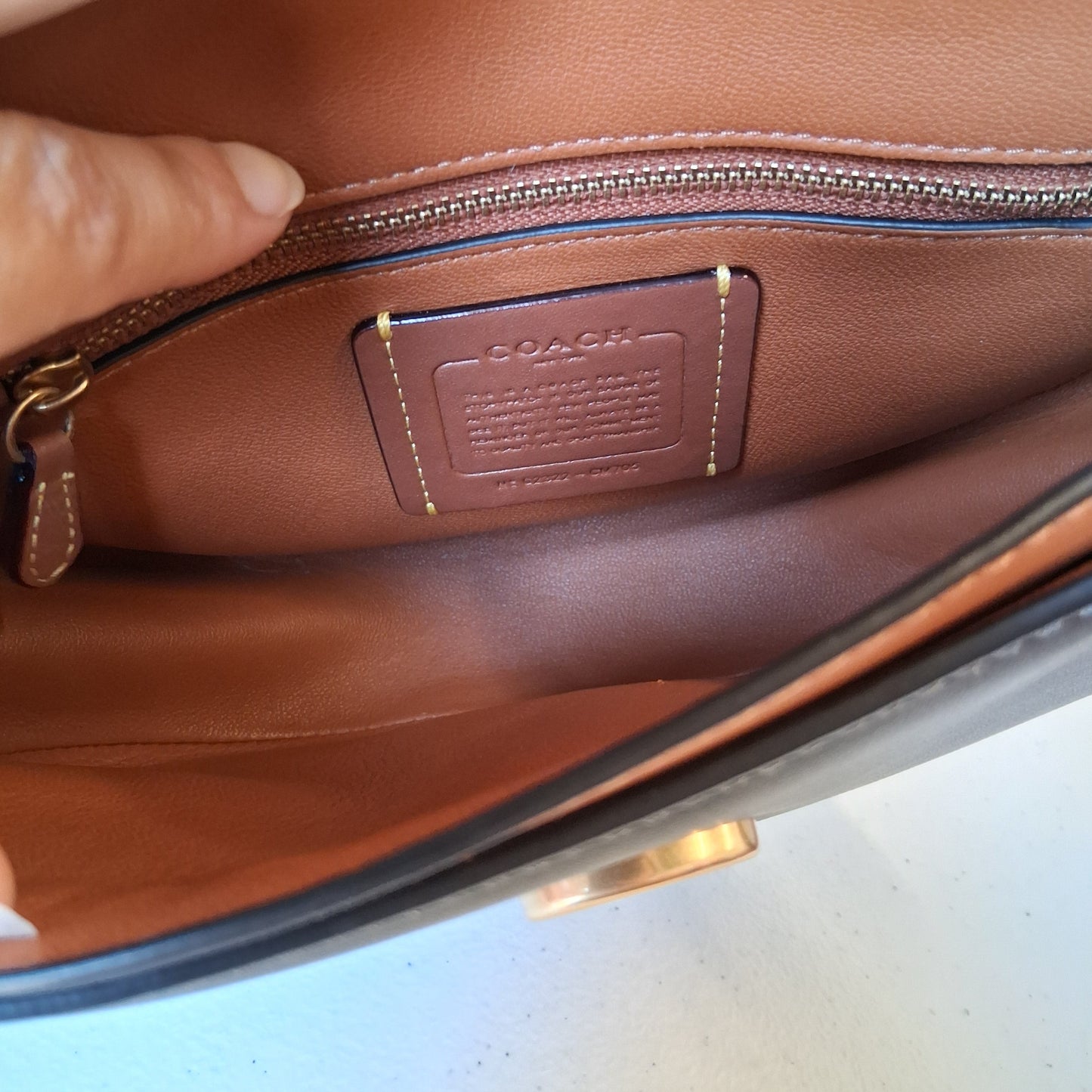 Crossbody Designer By Coach, Size: Medium