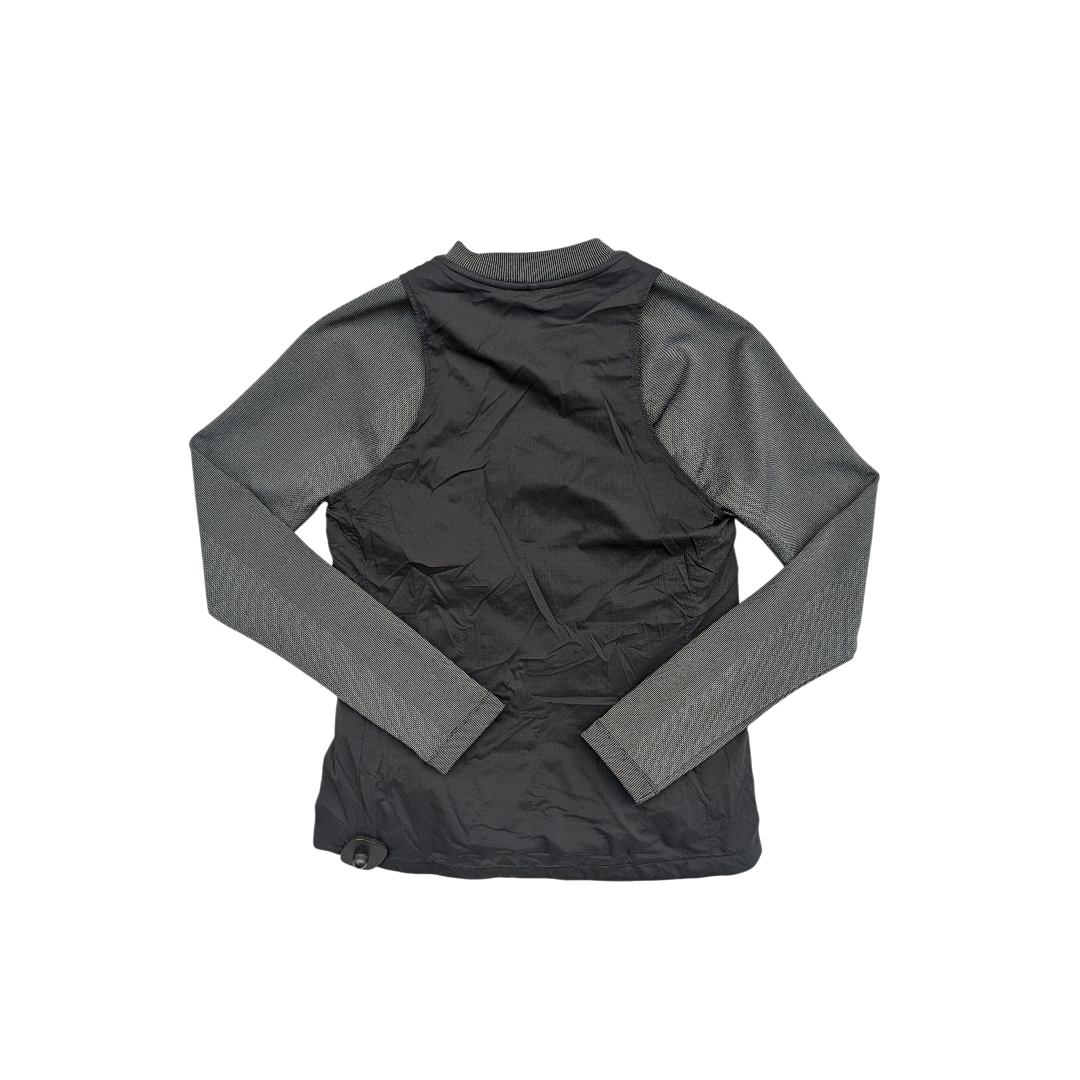 Athletic Jacket By Nike In Black, Size:S