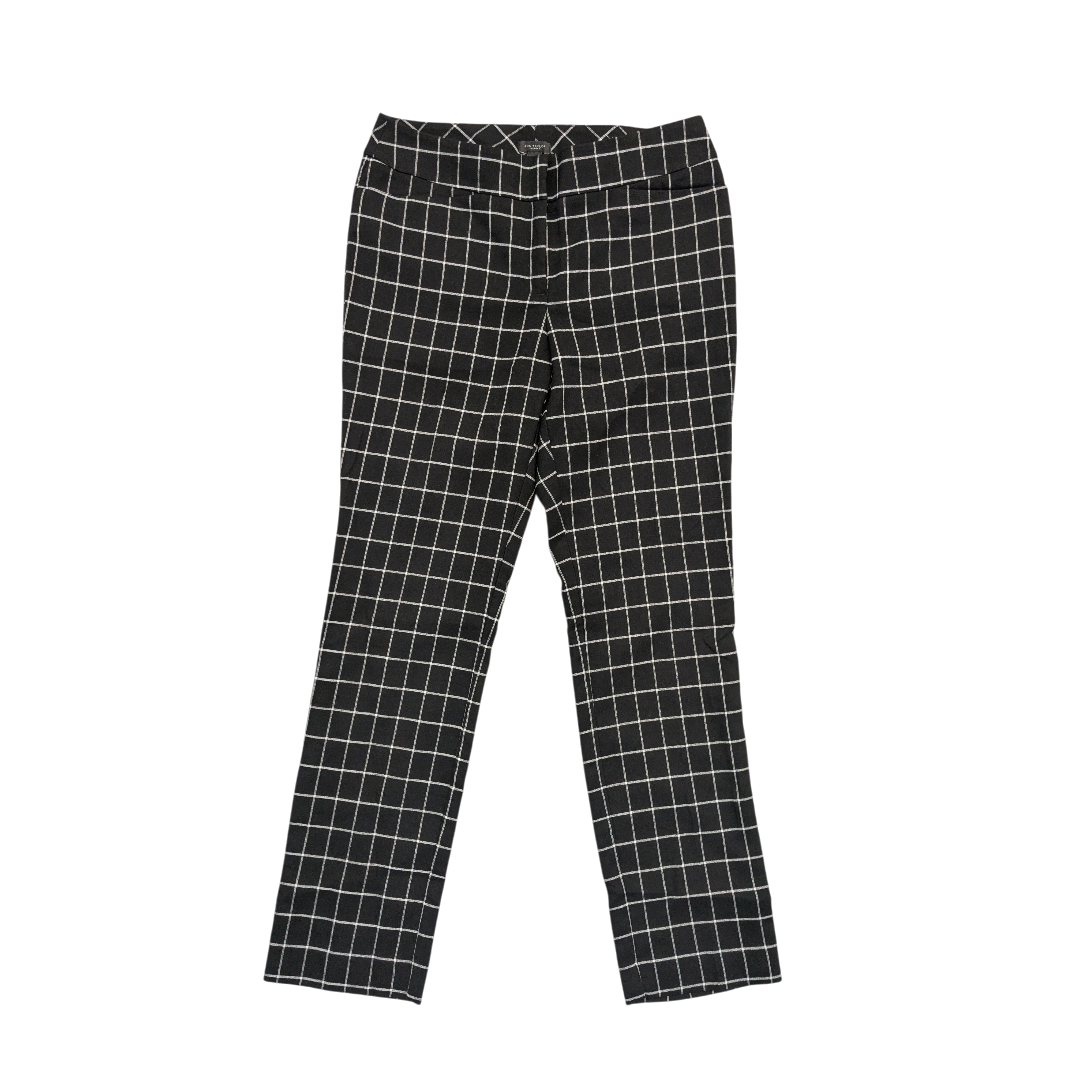 Pants Dress By Ann Taylor In Black & White, Size:4
