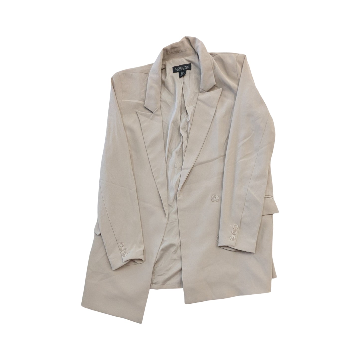 Blazer By Rachel Zoe In Taupe, Size:L