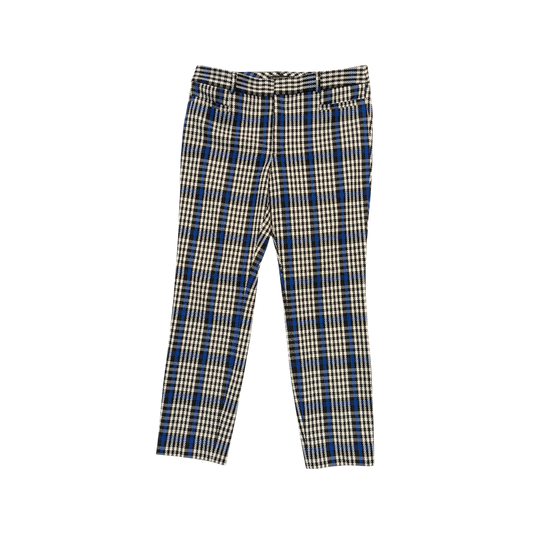 Pants Dress By Banana Republic In Plaid Pattern, Size:10