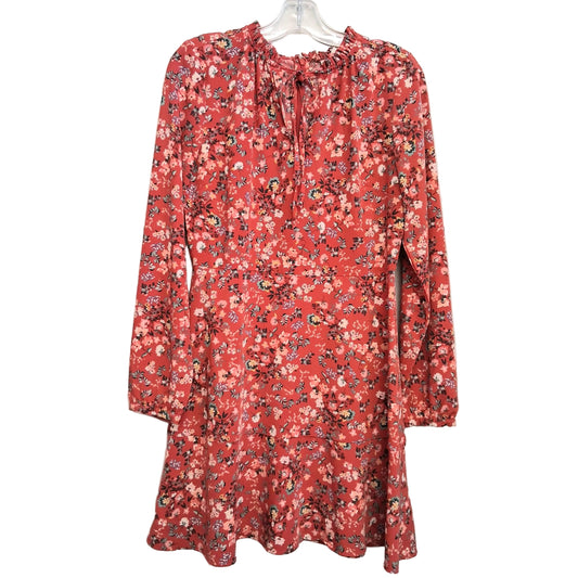 Dress Work By Loft In Red, Size:S