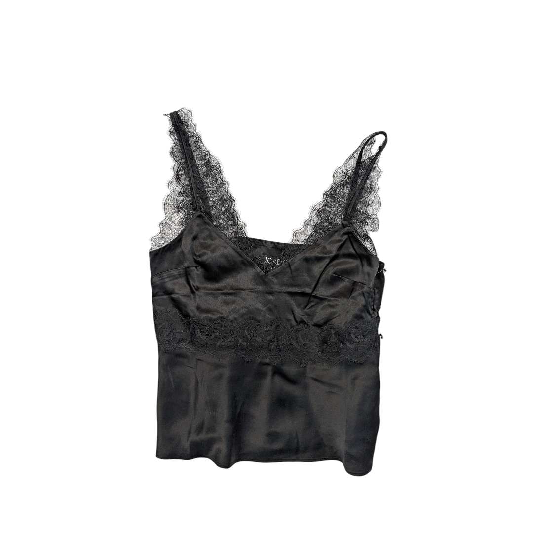Top Sleeveless By J. Crew In Black, Size:8