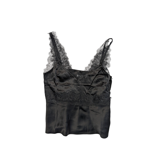 Top Sleeveless By J. Crew In Black, Size:8