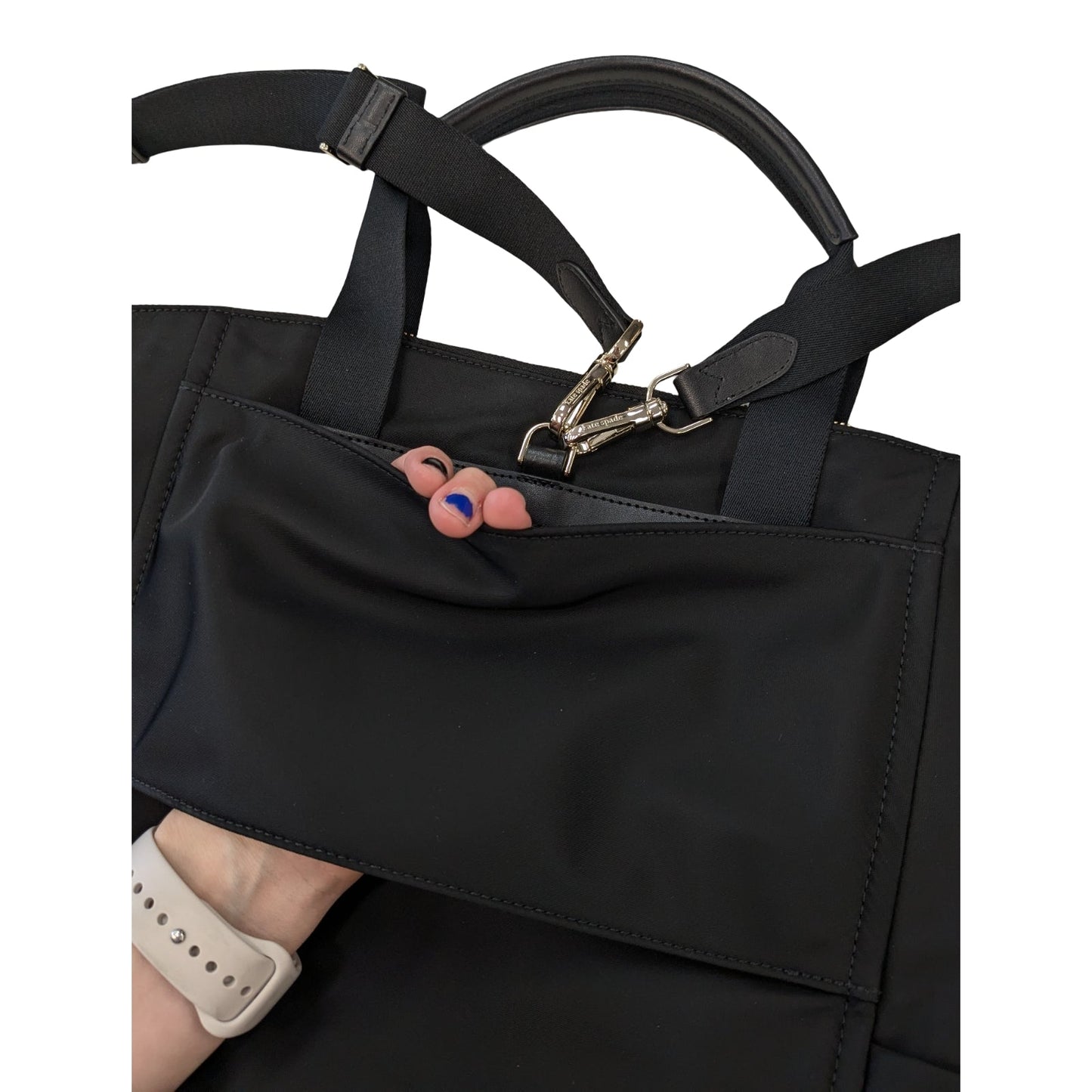 Backpack Designer By Kate Spade In Black, Size:Medium