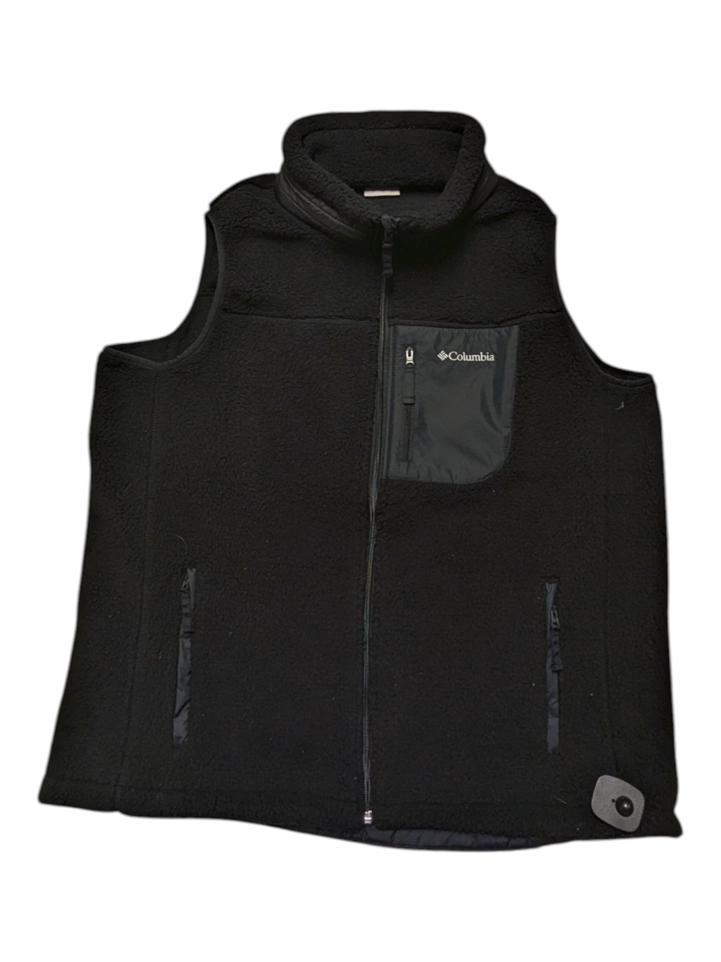 Vest Fleece By Columbia In Black, Size:2X