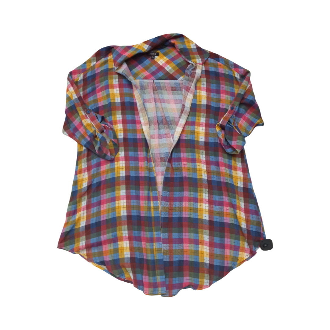 Top Ls By Torrid In Plaid Pattern, Size:2X
