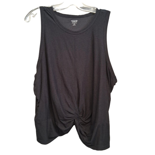 Athletic Tank Top By Old Navy In Grey, Size:2X