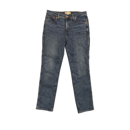 Jeans Straight By Madewell In Blue Denim, Size:10