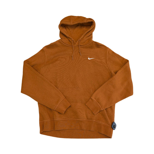 Athletic Sweatshirt Hoodie By Nike In Brown, Size:Xl