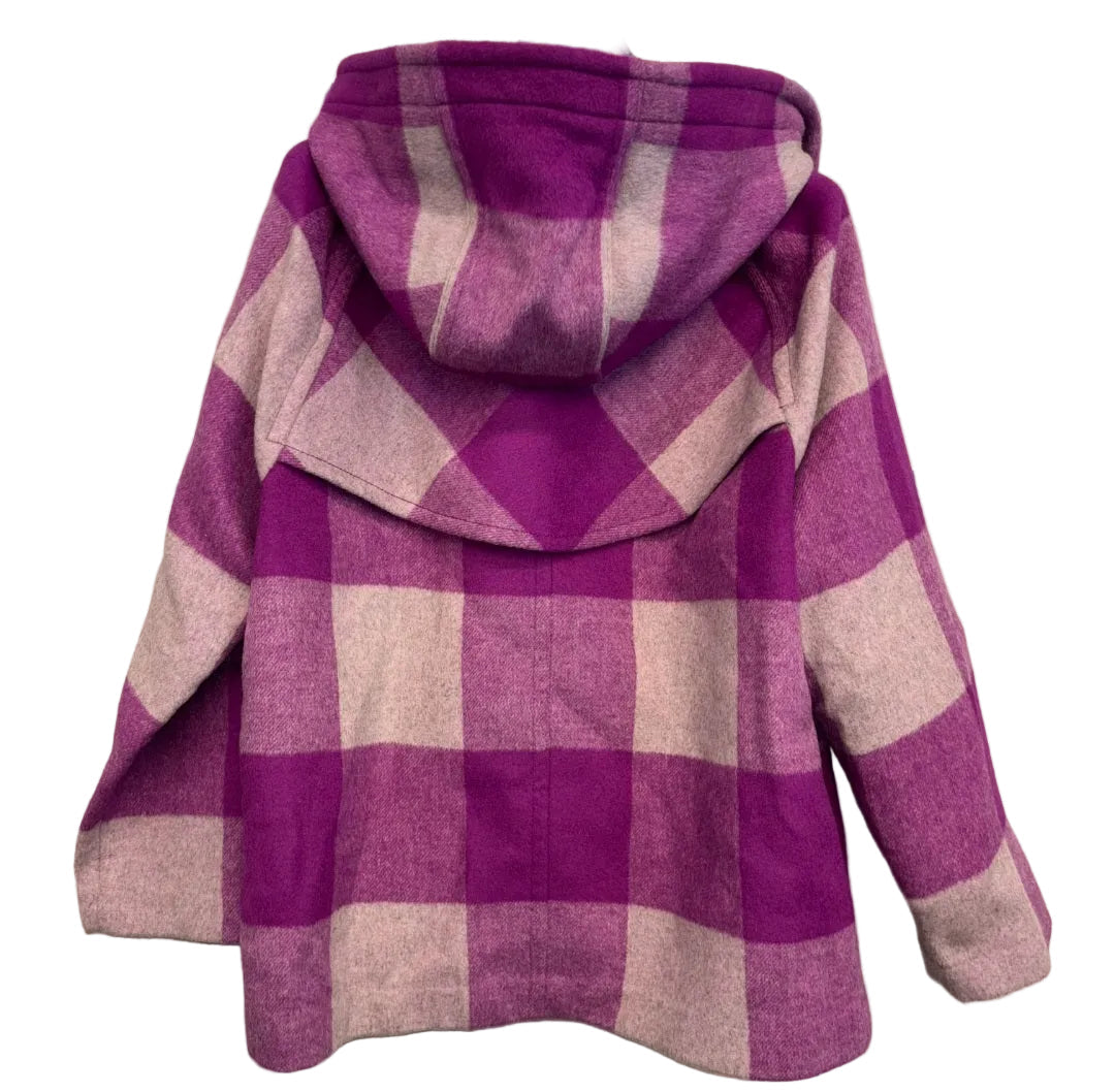 Jacket Designer By Coach In Purple, Size: M