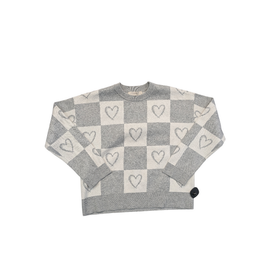 Sweater By Loft In Grey & White, Size:S