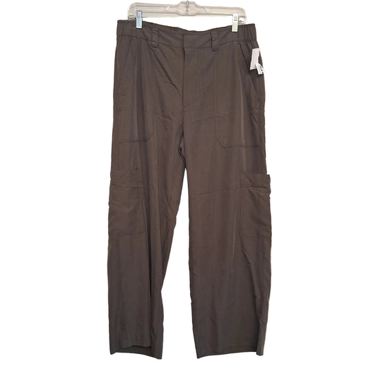 Pants Wide Leg By Old Navy In Grey, Size:12