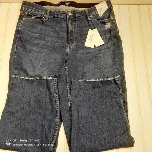 Jeans Straight By Calvin Klein  Size: 16