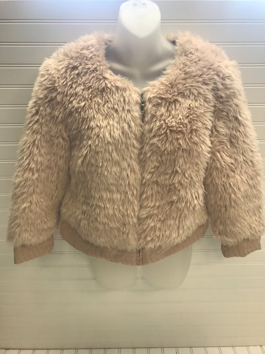 Jacket Faux Fur & Sherpa By Elevenses  Size: M