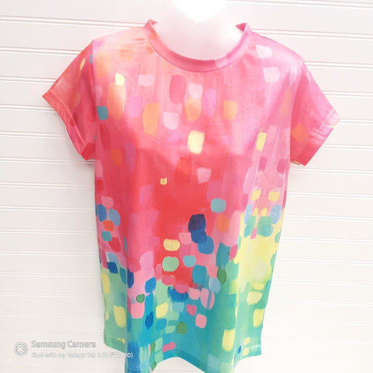 Top Short Sleeve By Exclusive Heart  Size: S
