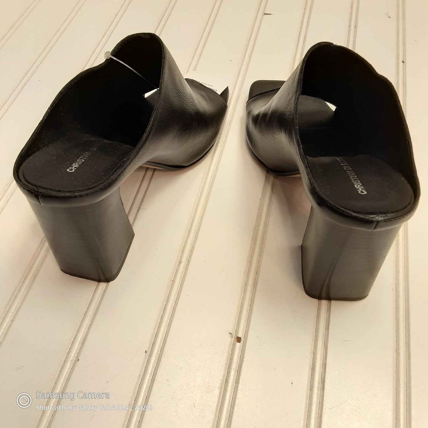 Sandals Heels Block By Christian Di Riccio  Size: 8