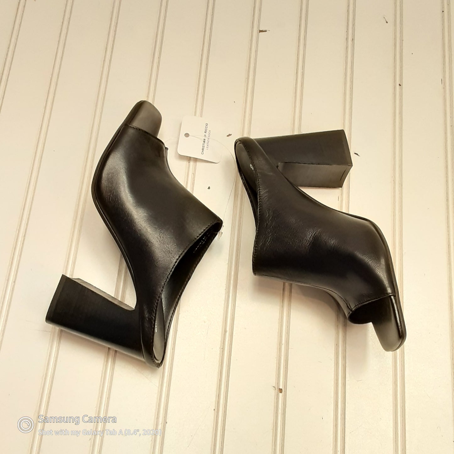 Sandals Heels Block By Christian Di Riccio  Size: 8