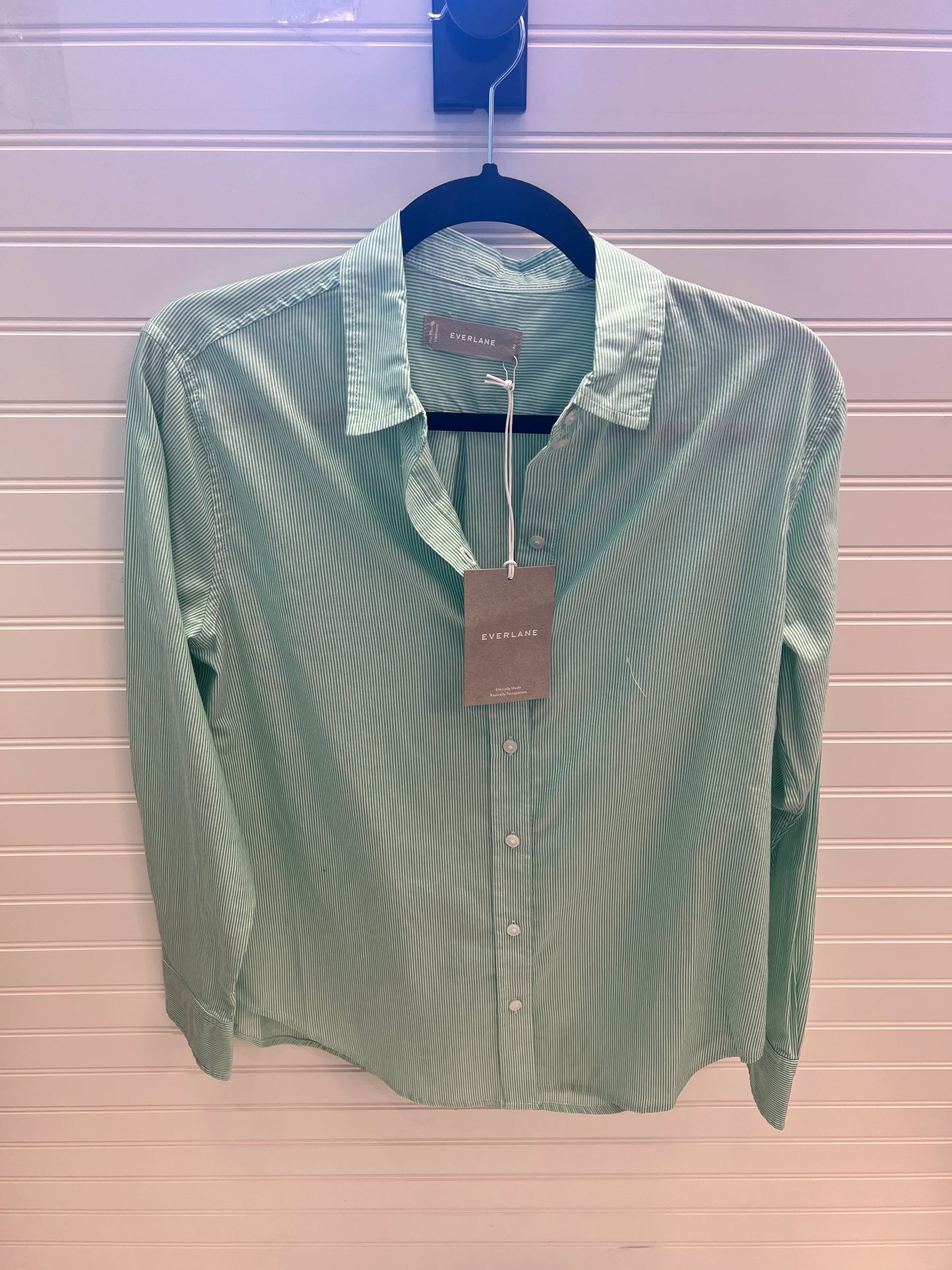 Blouse Long Sleeve By Everlane  Size: Xs
