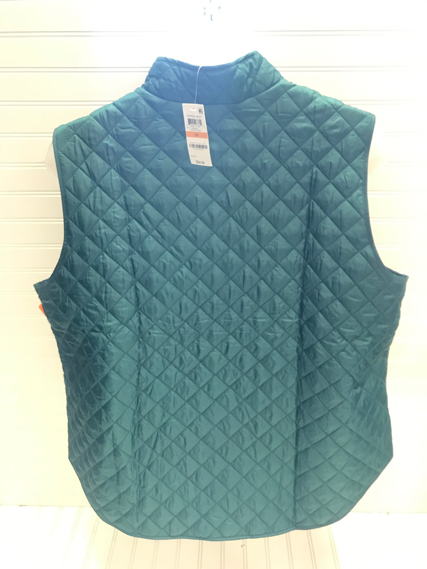 Vest Puffer & Quilted By Karen Scott  Size: 3x