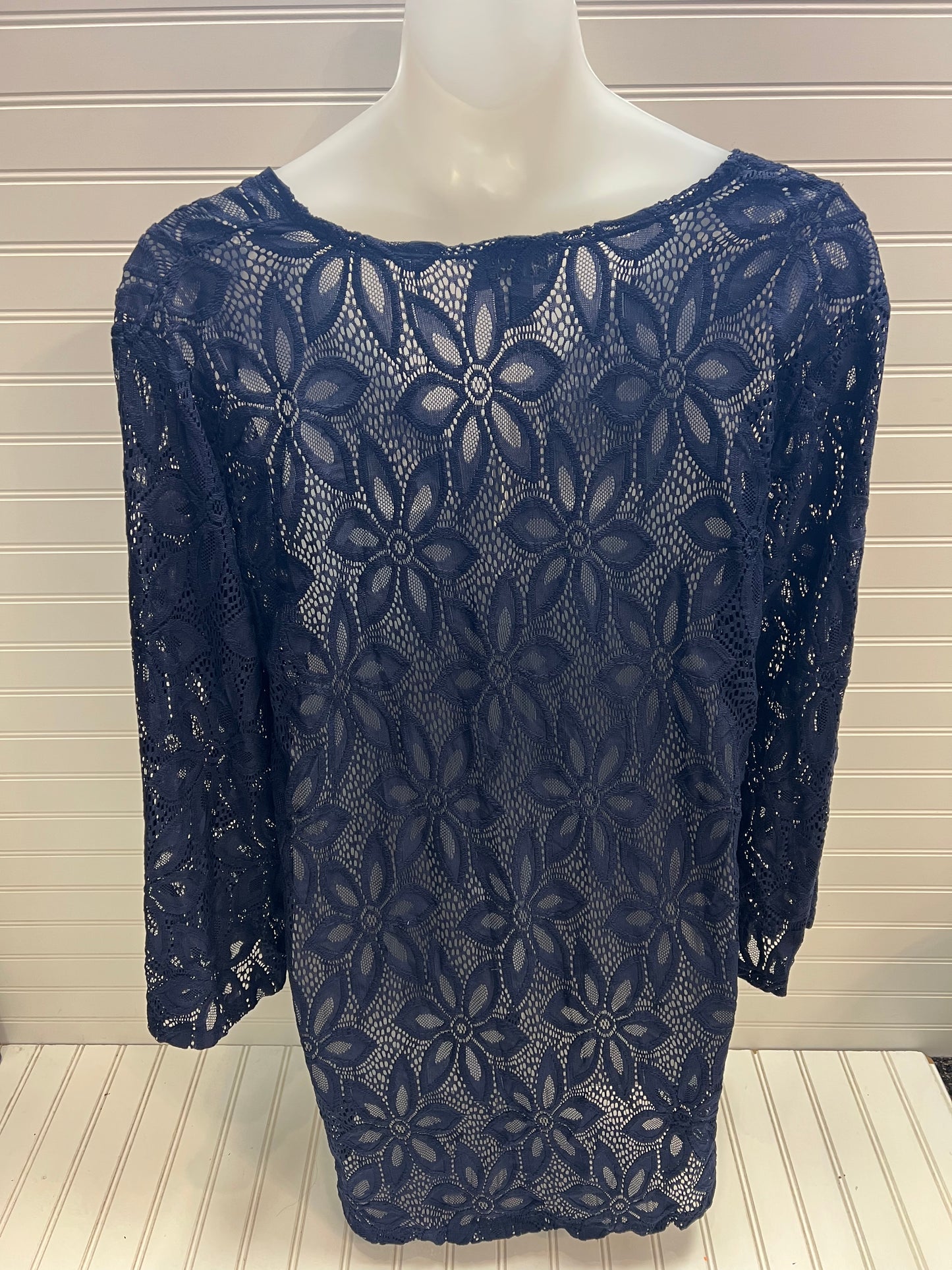 Tunic Long Sleeve By Cmb  Size: 1x